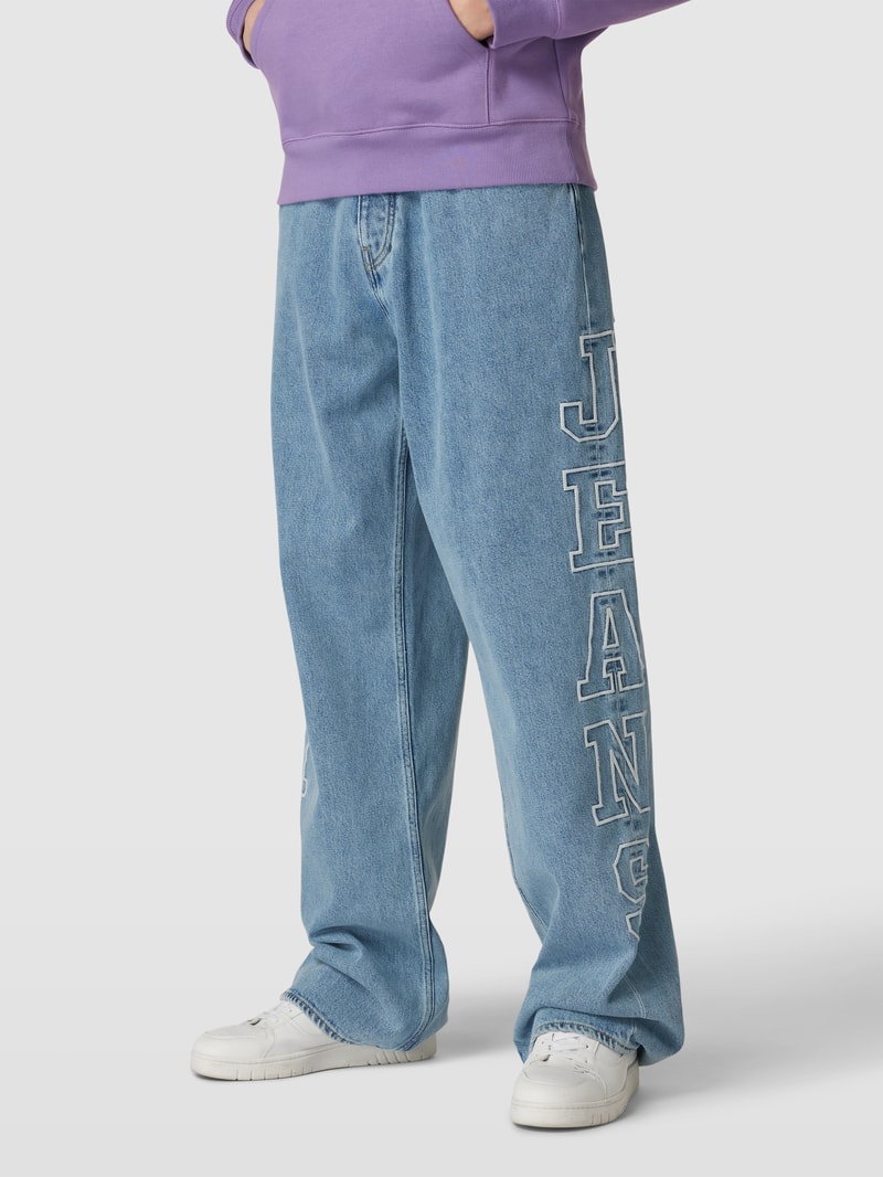 Relaxed Fit Jeans mit 5-Pocket-Design Modell 'AIDEN' in jeans