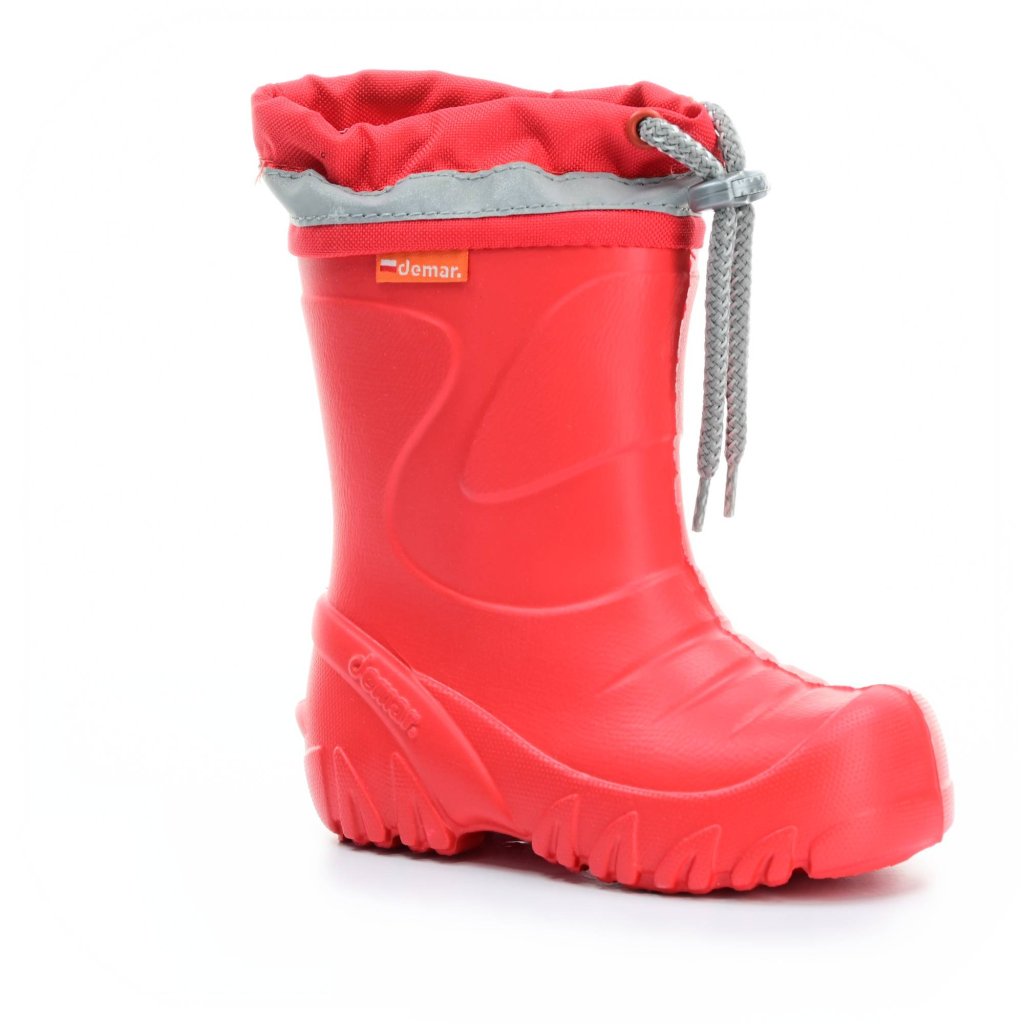 Demar Mammut Rot mit Wollfutter Gummistiefel
