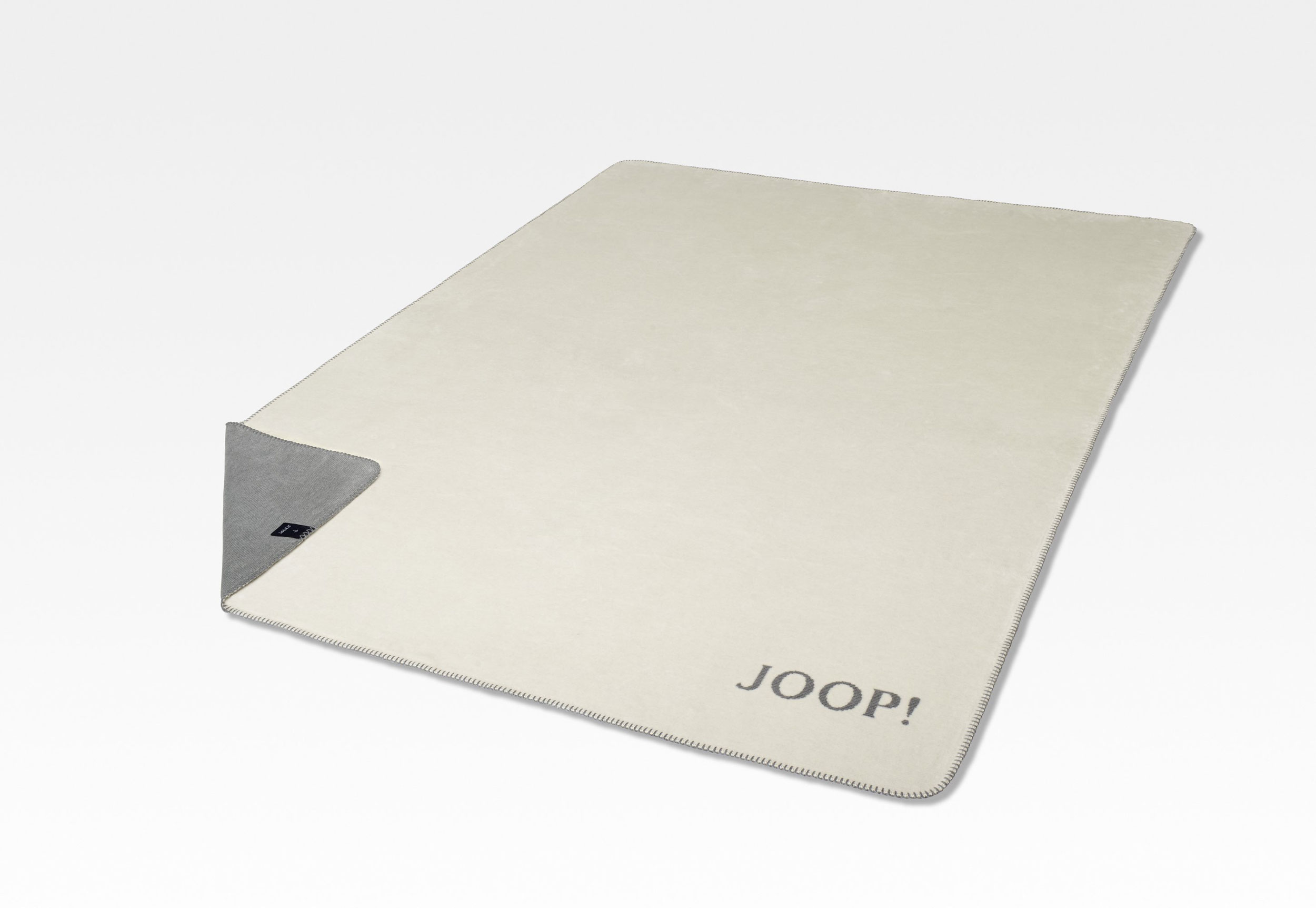 JOOP!Wohndecke natur-silberf.