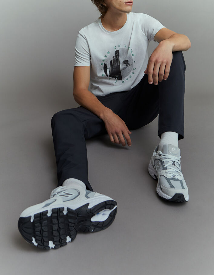 Sneakers basses grises NEW BALANCE 530 Homme