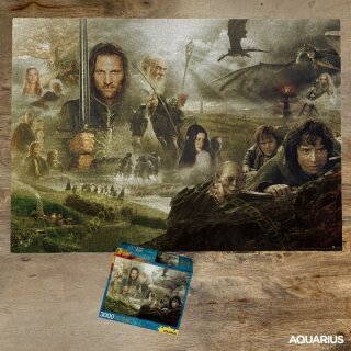 Herr der Ringe Puzzle Saga (3000 Teile)