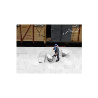 Gehwegplatten 50x50 - grau hell, 420x 1:45 1:50