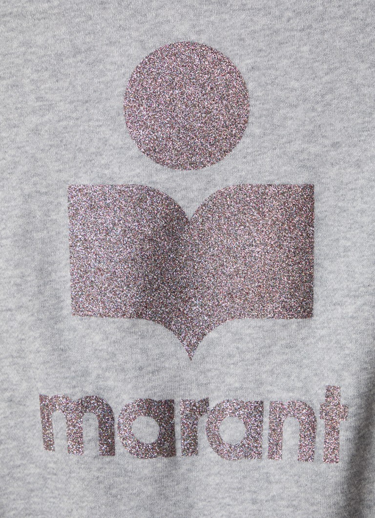 Maglione Moby di Isabel Marant con stampa logo e paillettes