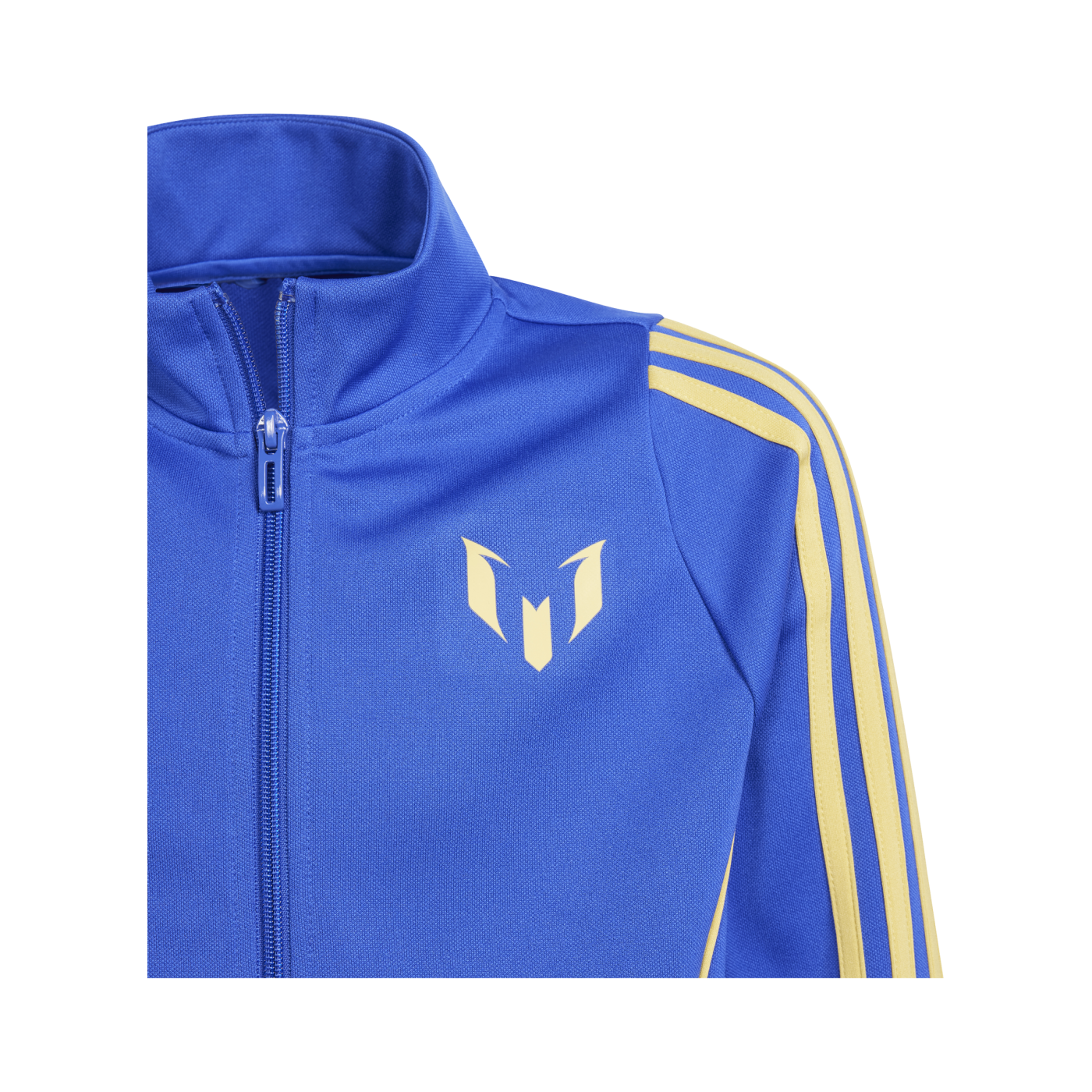 adidas Messi Trainingsjacke Kids Blau Weiss