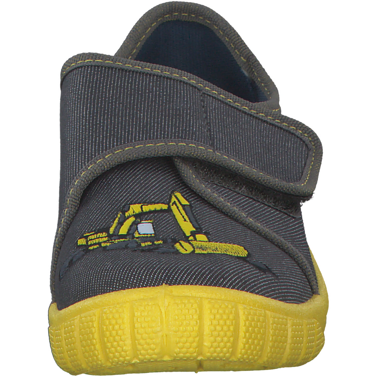 Superfit BILL 00278, Hausschuhe, Kinder, GRAU/GELB