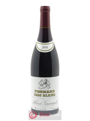 Pommard 1er Cru Clos Blanc Albert Grivault  2018 - Lot de 1 Bouteille