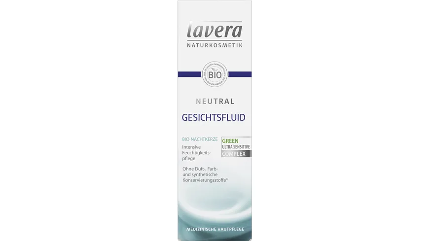 lavera NEUTRAL Gesichtsfluid 50 ml