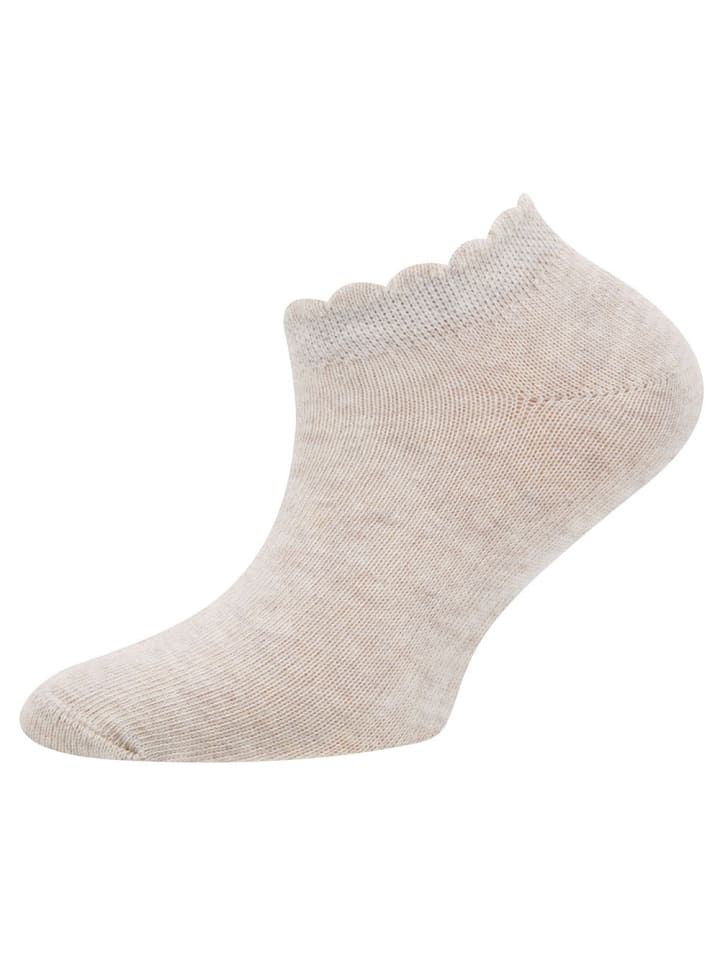 ewers 6er-Set Socken Mäusezähnchenrand in rosa-beige günstig kaufen