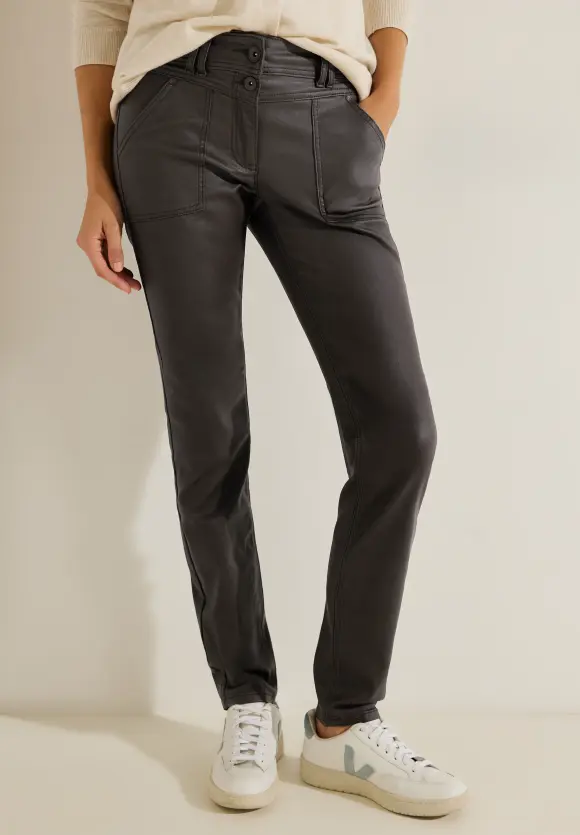 CECIL Coating Slim Fit Hose