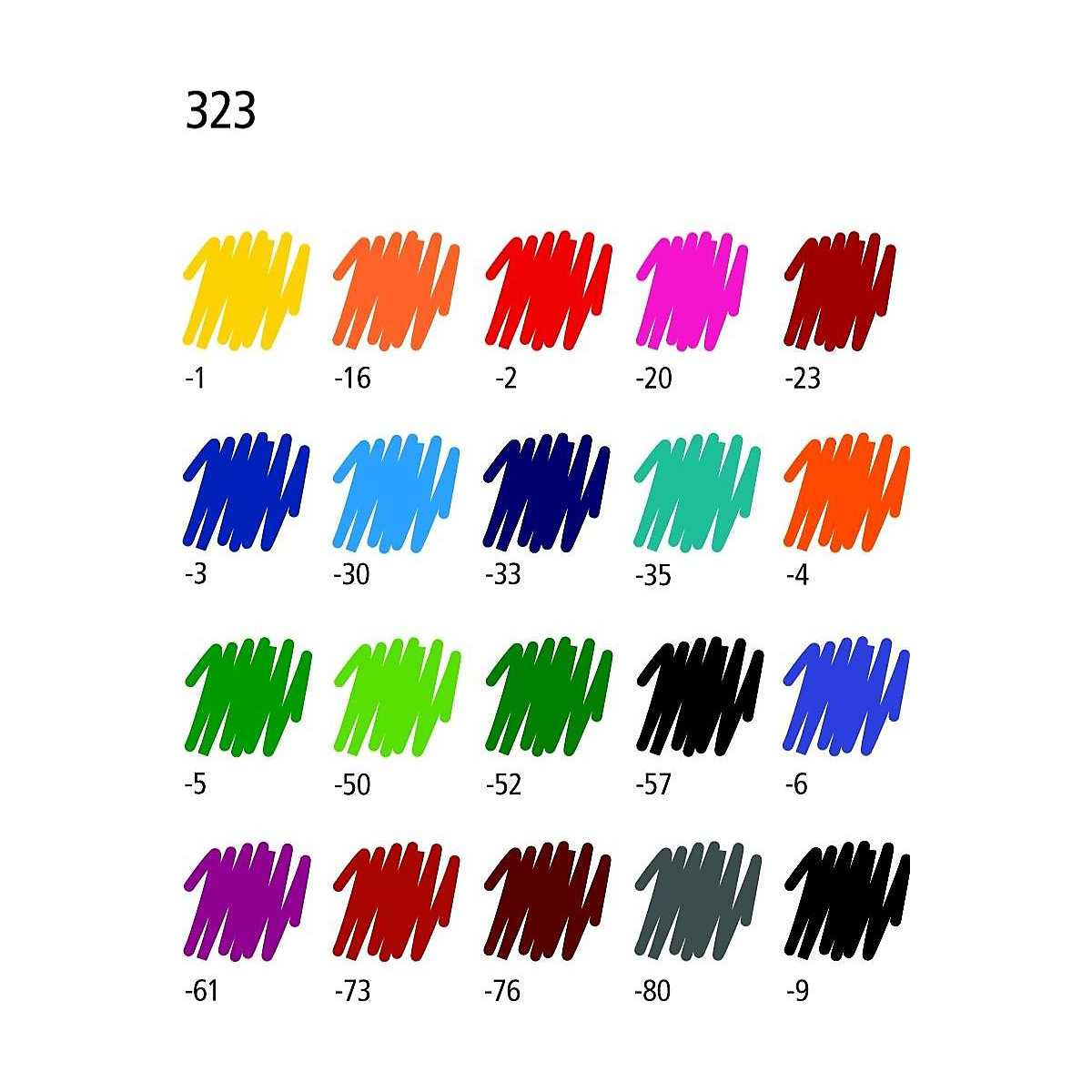 Fasermaler triplus® color, ca. 1,0 mm, aufstellbare STAEDTLER Box mit 10 Farben