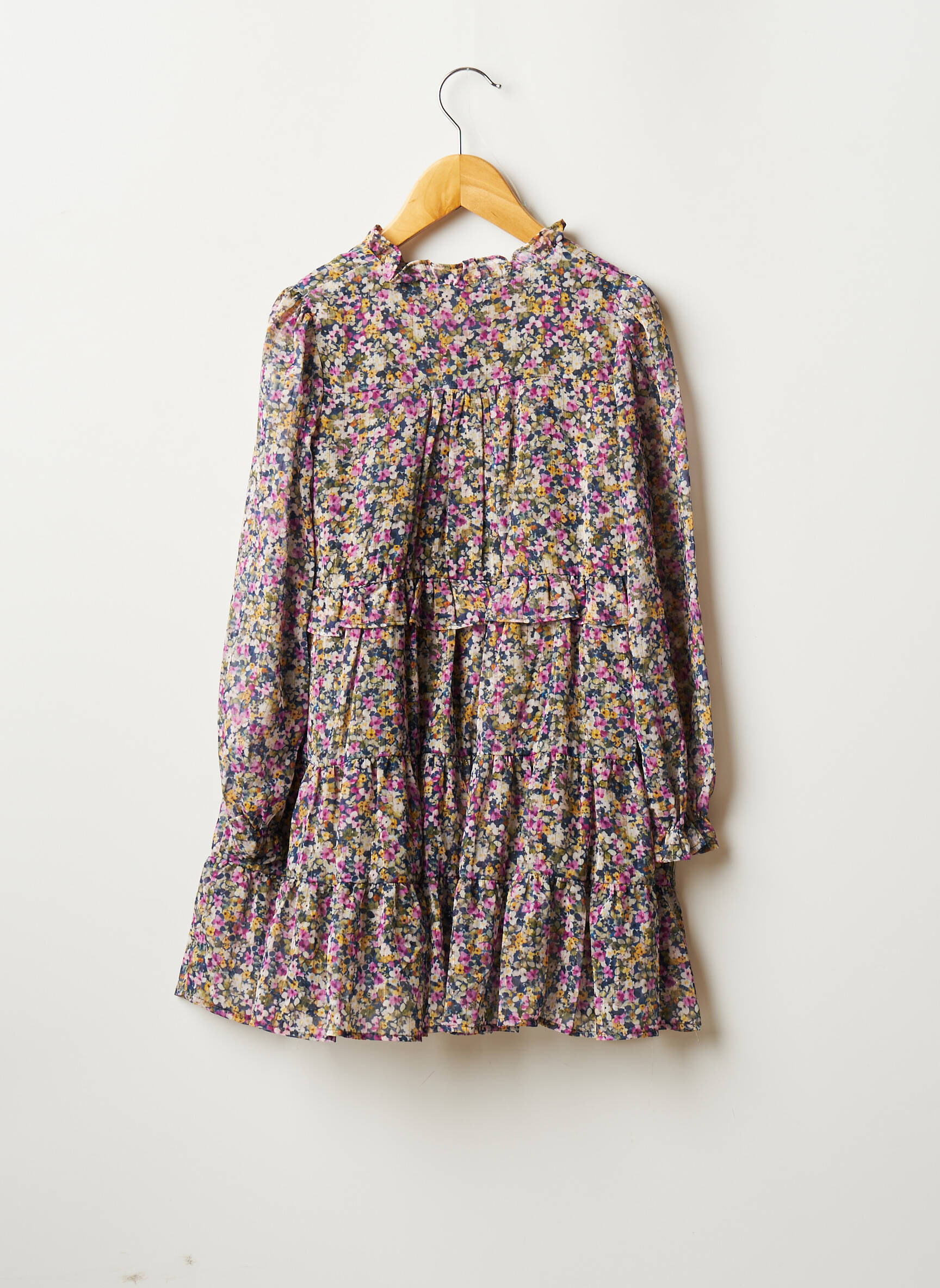 Mayoral Robes Mi Longues Fille couleur vert