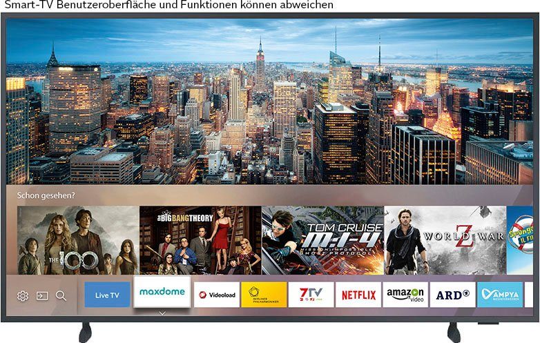 Samsung GQ43LS03BGU LED-Fernseher (108 cm/43 Zoll, Google TV, Smart-TV, Mattes Display,Austauschbare Rahmen,Art Mode)