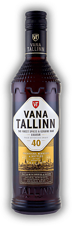 Vana Tallinn Estonian Liqueur 40% Vana Tallinn Estonian Liqueur 40%  0,5	 Liter - Vol 40%
