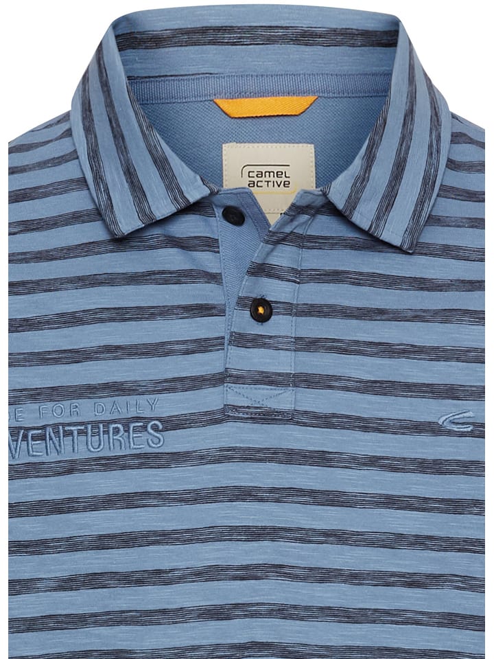 Camel Active Poloshirt in Hellblau günstig kaufen