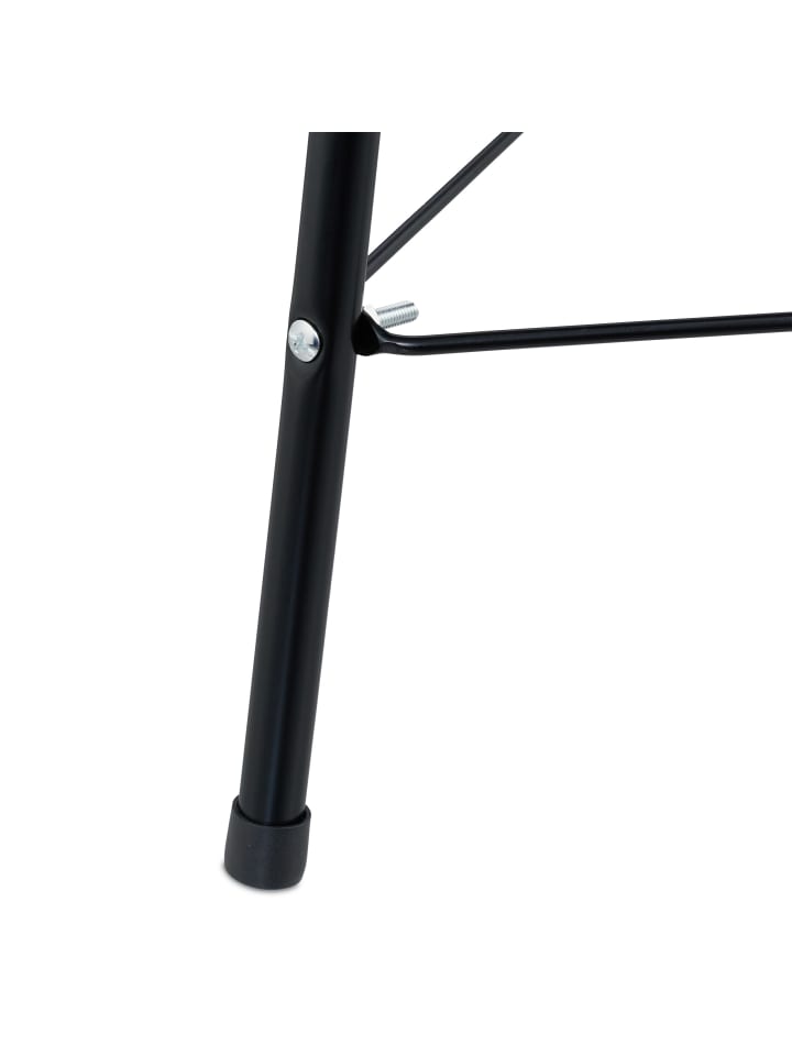 relaxdays Holzkohlegrill in Schwarz/ Rot - Ø 37 cm günstig kaufen onesize