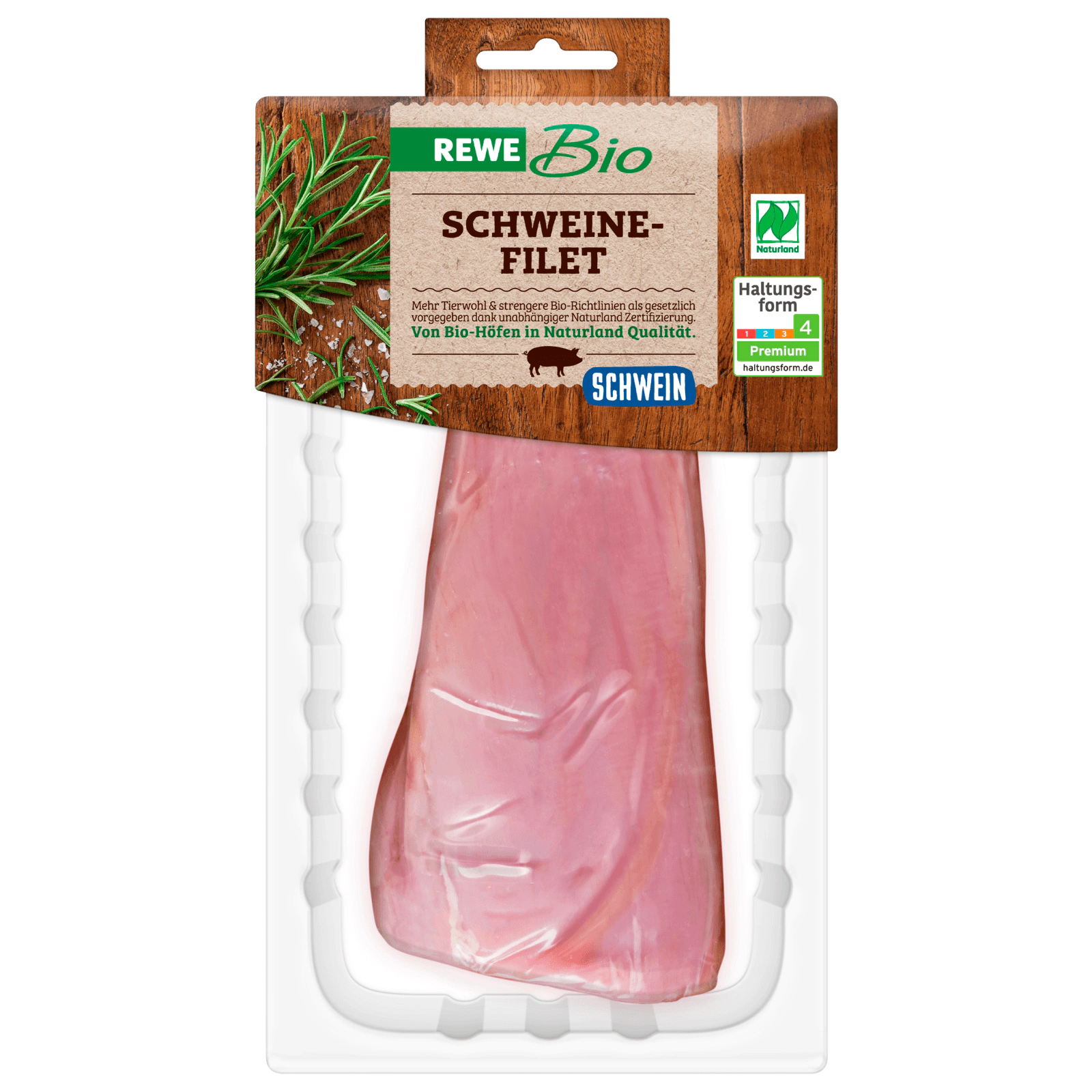 REWE Bio Schweinefilet 260g