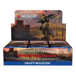 Magic the Gathering Commander Legends: Battle for Baldur's Gate Draft-Booster Display (24) (DE)