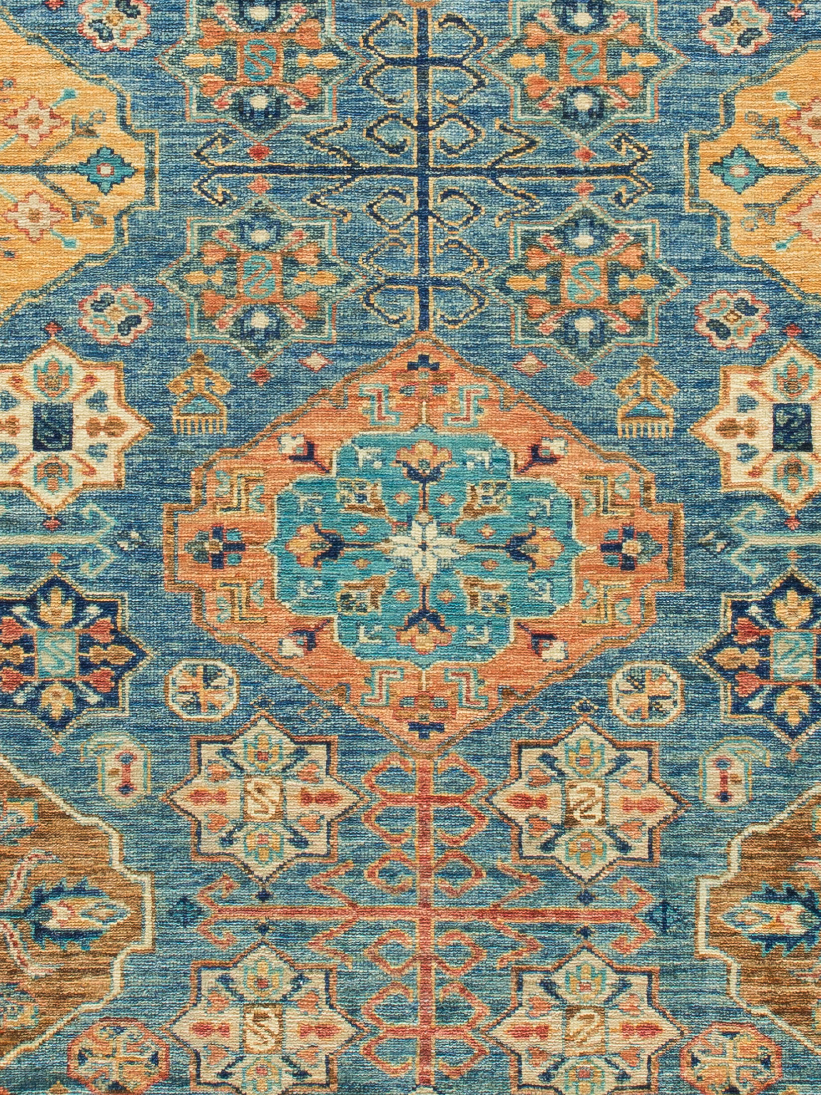 Kazak Ghazni ca. 240 x 303 cm, Unikat / Einzelstück