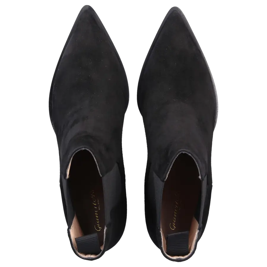 Gianvito Rossi - Chelsea Boots ROMNEY Veloursleder - schwarz