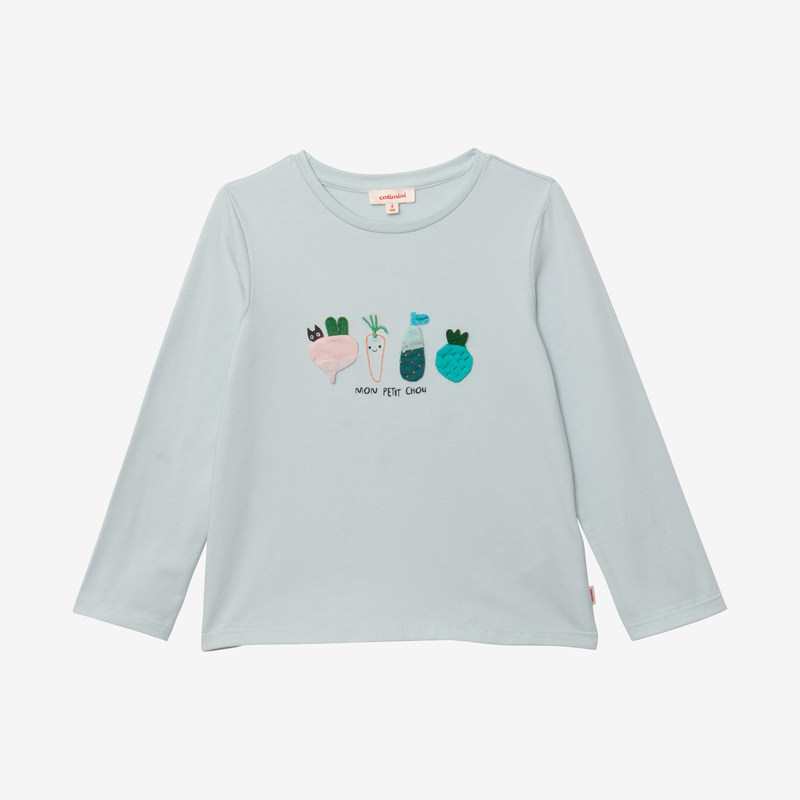Tee-shirt bébé fille légumes Catimini