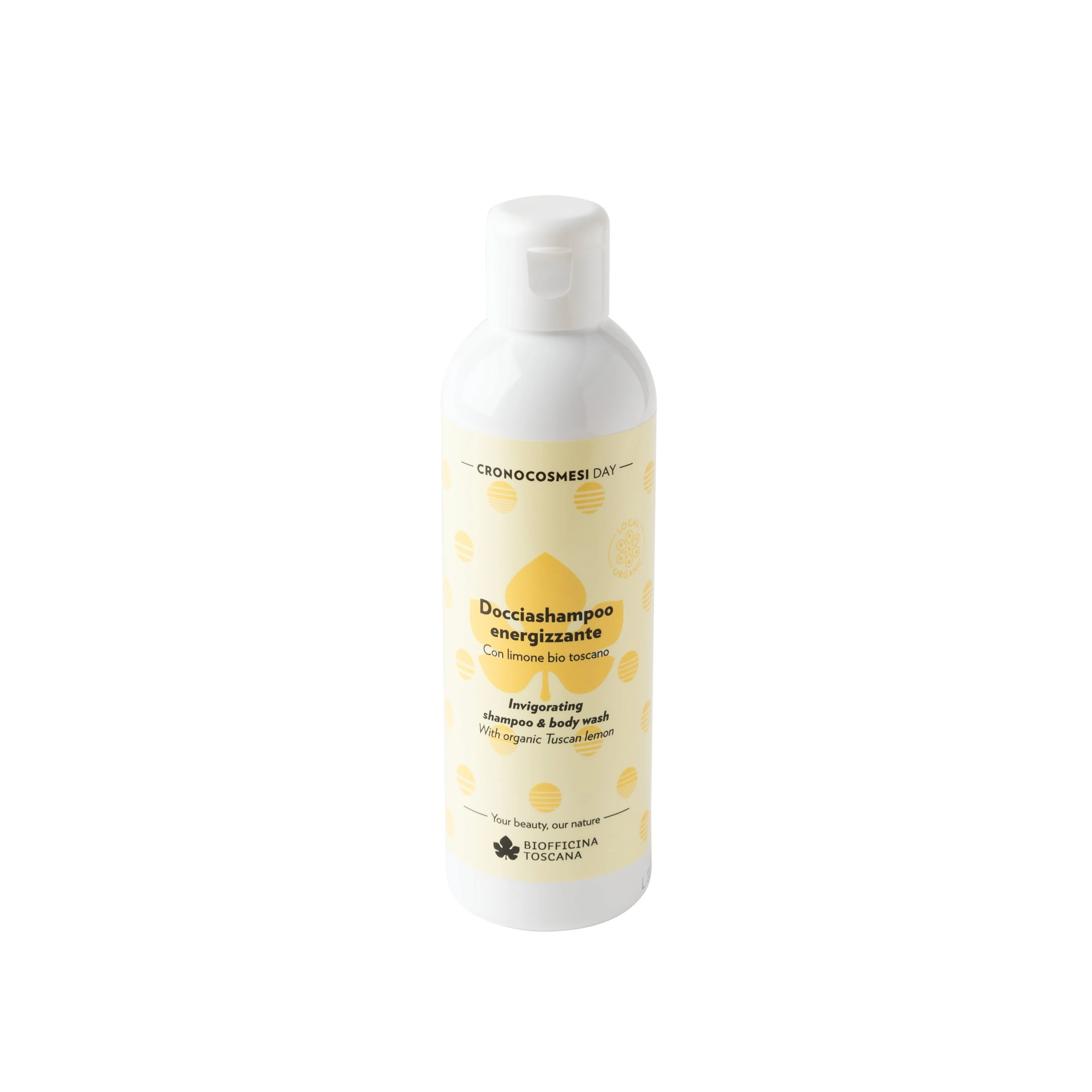 Chronocosmetics Day - Șampon energizant pentru duș - Baie și duș, Șampon delicat