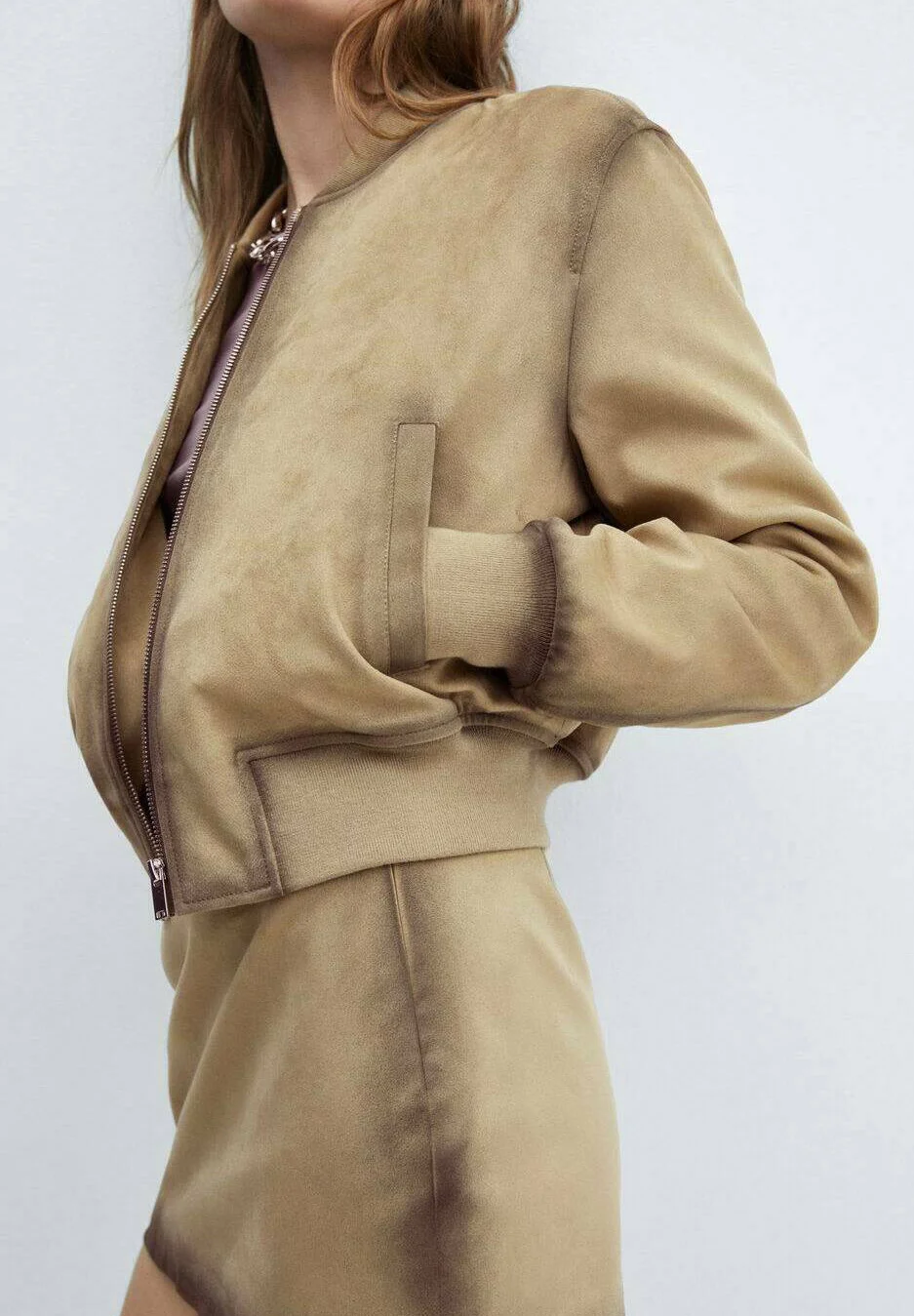 Mango HANNAH - Chaqueta bomber
