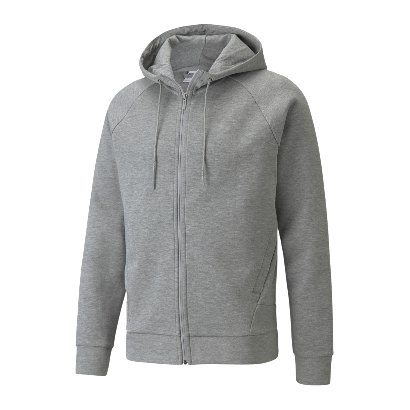 PUMA Classics Tech Kapuzenjacke Grau F03