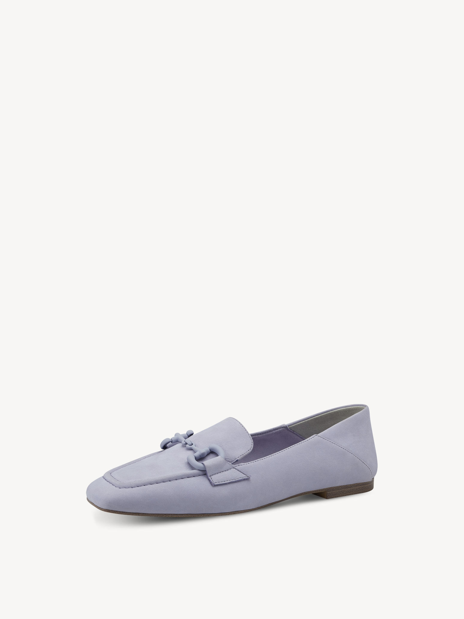 Slipper en cuir - mauve