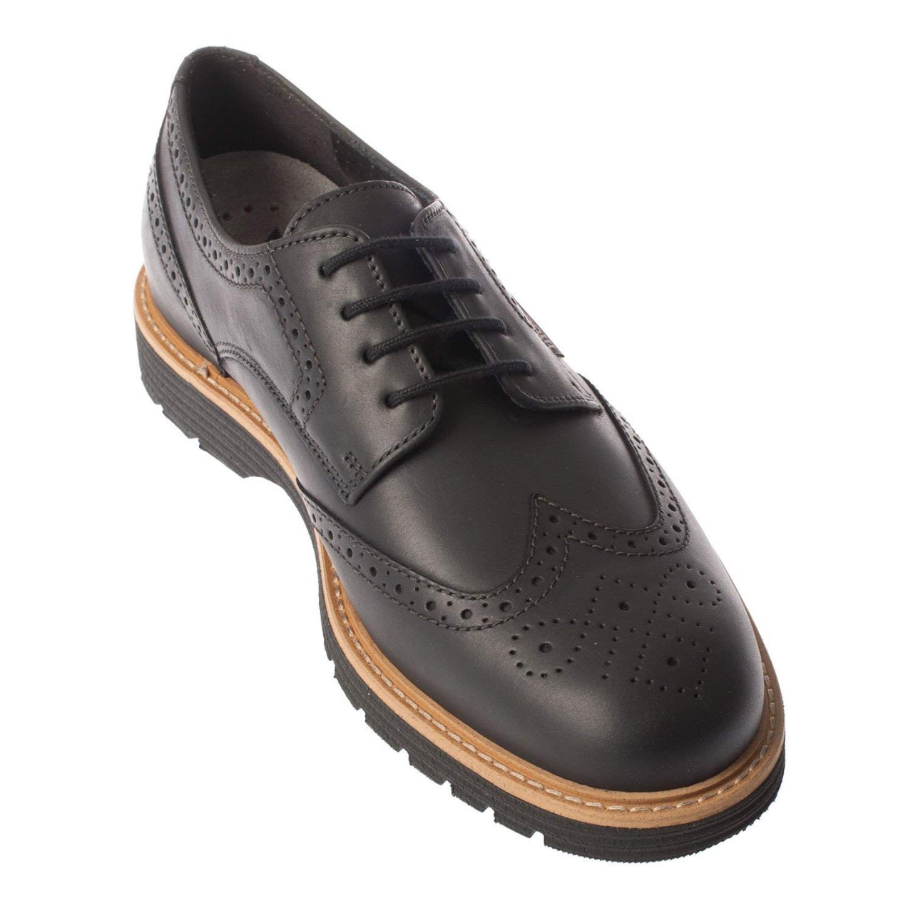 MEPHISTO Komfort Schnürer schwarz Oswald   6600  schw