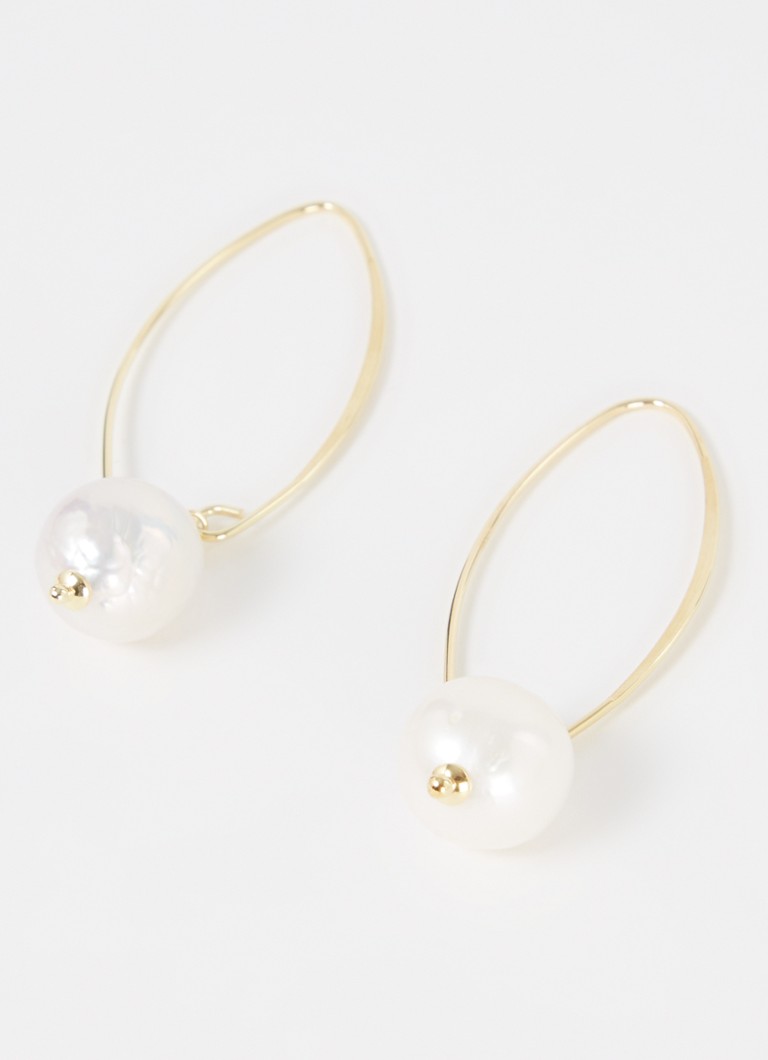 Επιχρυσωμένα σκουλαρίκια LOTT. gioielli Pearl S