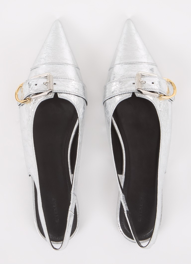 Tocuri Givenchy Voyou din piele de miel cu finisaj metalic
