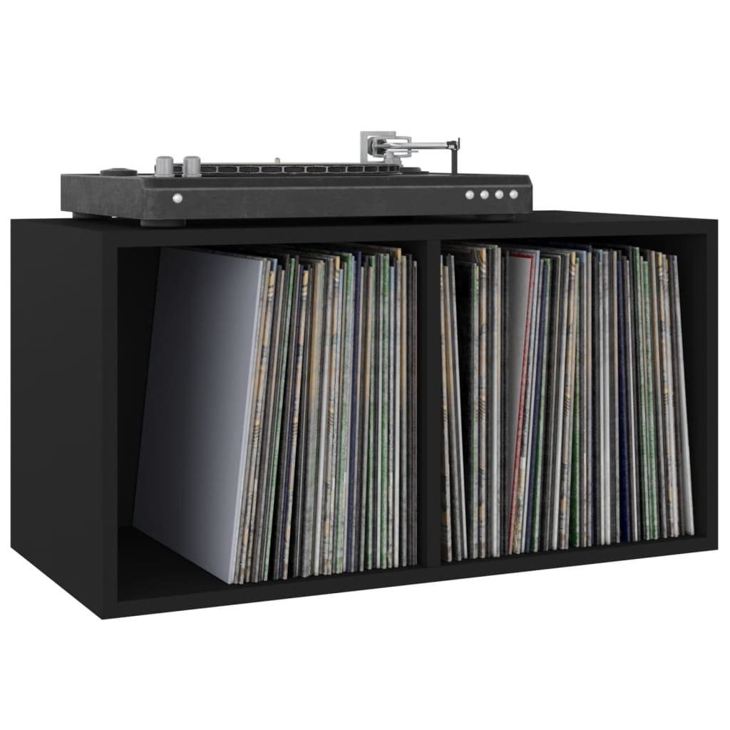 DOTMALL CD-Regal Standregal für CDs, CD-Aufbewahrung 2 Fächer,Holzwerkstoff