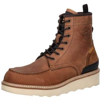 PME Legend Hawkspeed Schnürstiefelette in beige