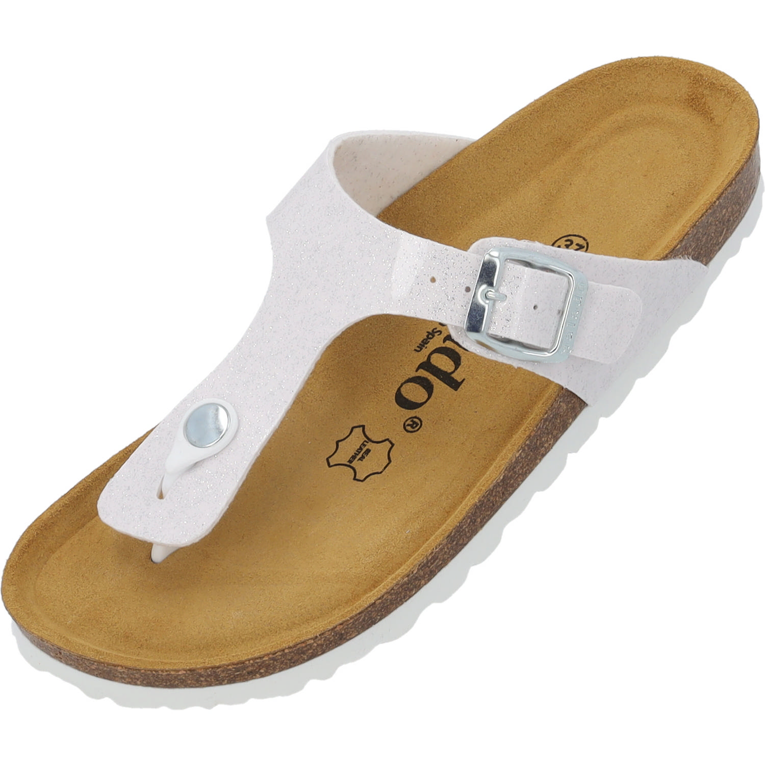 Palado Kos Orion, Zehentrenner, Damen, Weiß