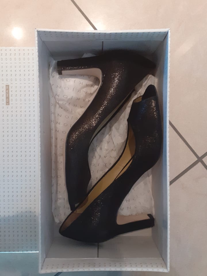 JONAK Leder-Pumps in Schwarz günstig kaufen 38