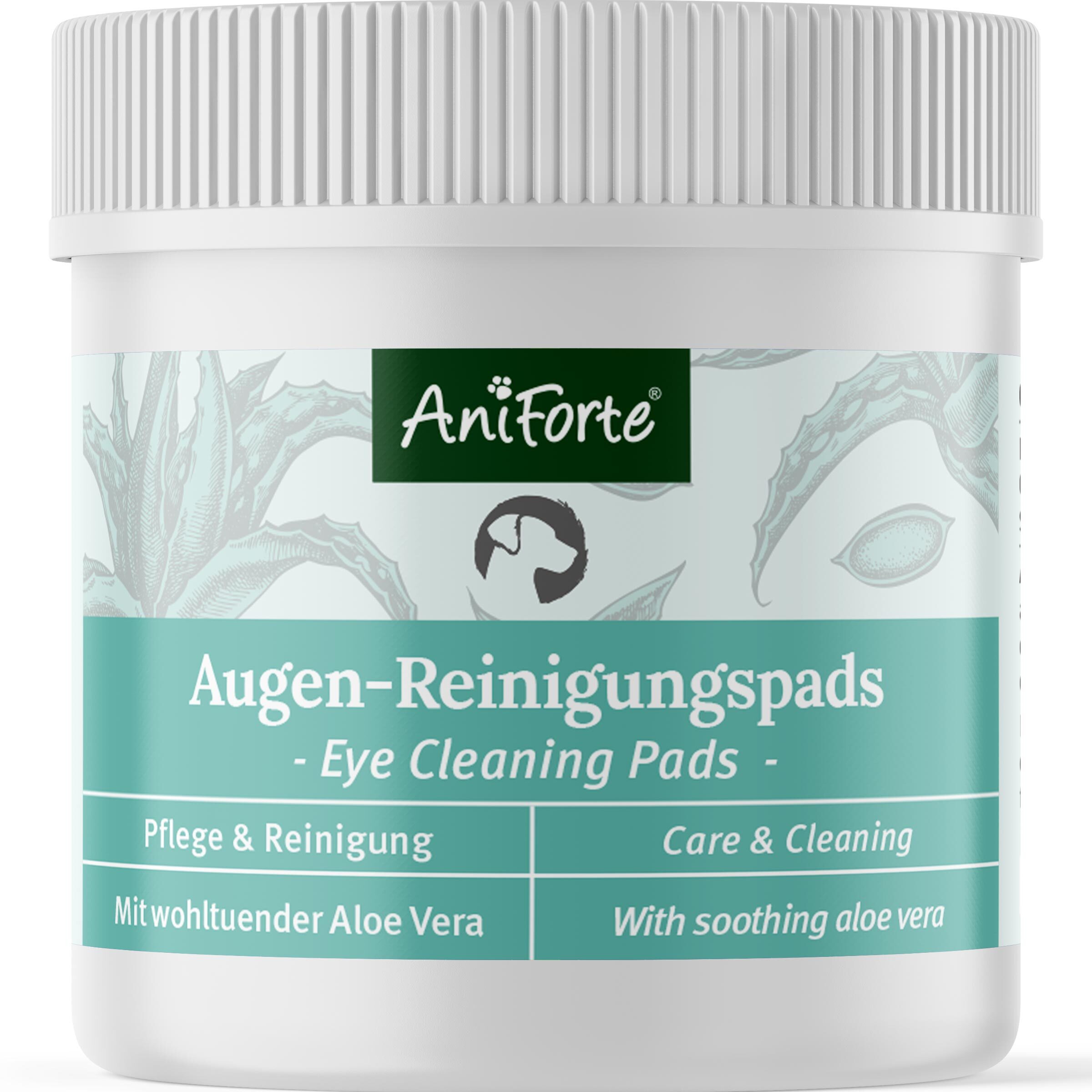 Aniforte Augen- & Ohrenpflege Aniforte Augen-Reinigungspads Augenpflege Pads 100 Stück