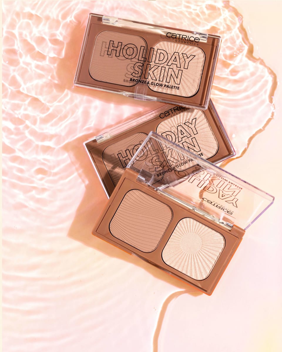 Bronzer &  Highlighter Palette Holiday Skin 010 Out Of Office, 5,5 g