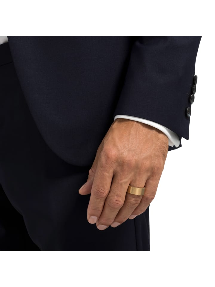 JOOP! Ring Edelstahl, IP Gold in Gold günstig kaufen