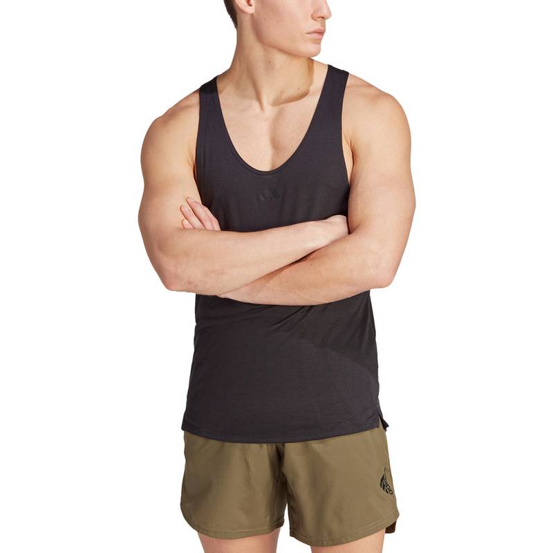 adidas WORKOUT STRINGER Funktionstank Herren