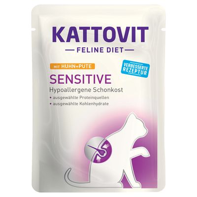 Kattovit Sensitive Pouches 24 x 85 g