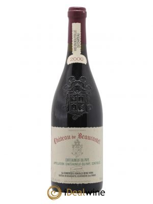 Châteauneuf-du-Pape Château de Beaucastel Famille Perrin  2000 - Lot de 1 Bouteille