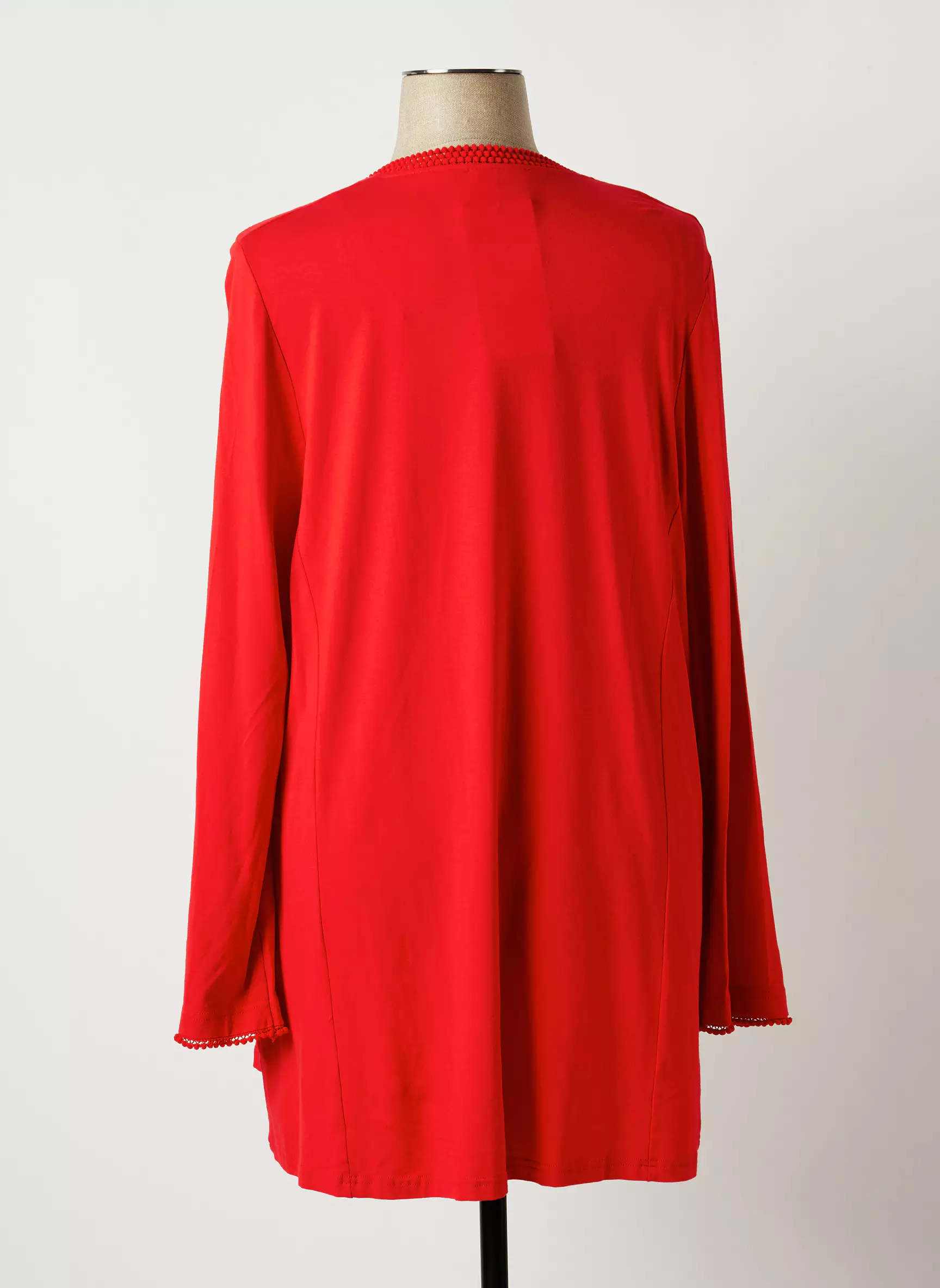 Chalou Vestecasual Femme couleur rouge