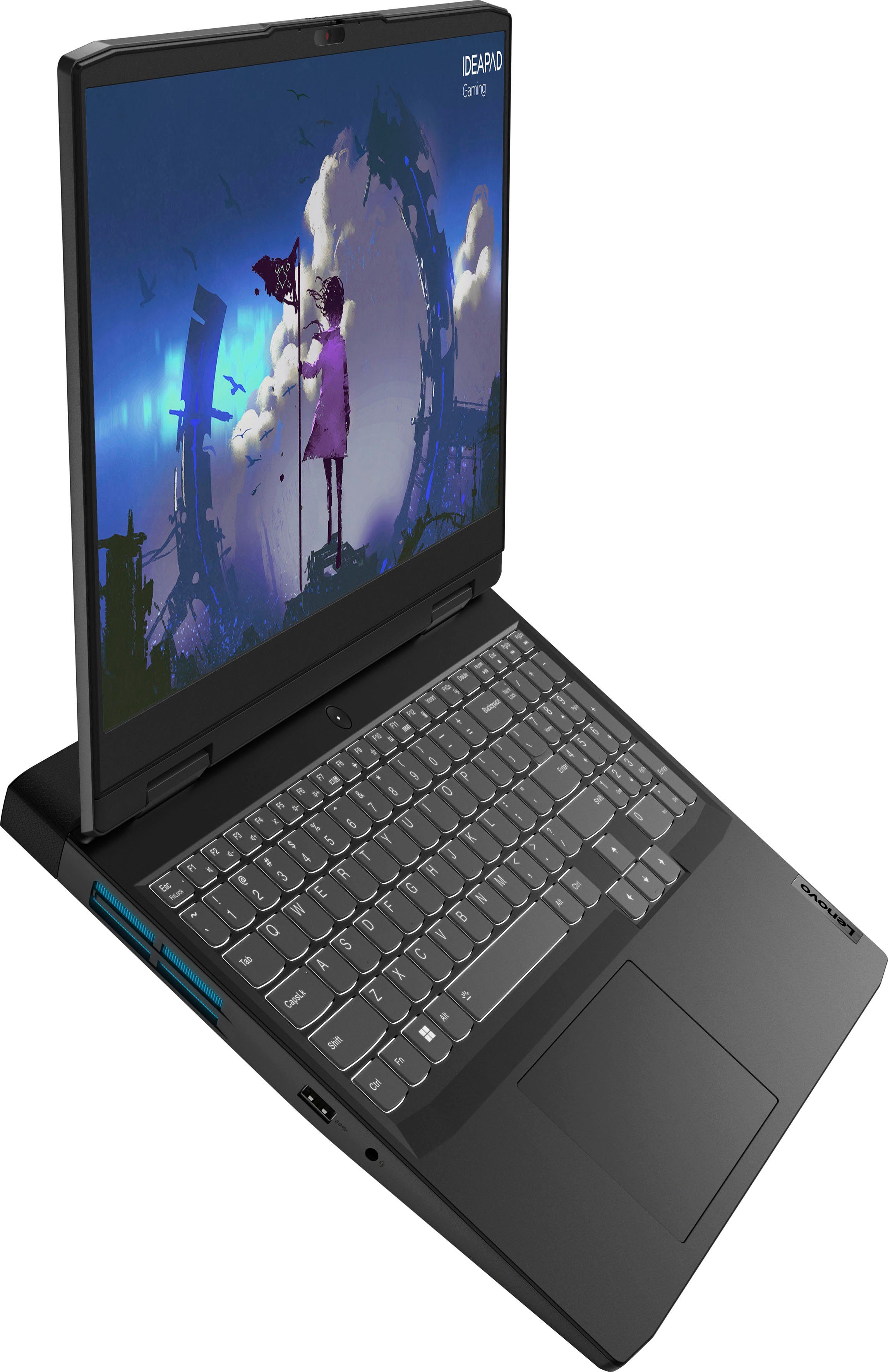 Lenovo IdeaPad Gaming 3 15IAH7 Gaming-Notebook (39,62 cm/15,6 Zoll, Intel Core i5 12450H, GeForce RTX 3050, 512 GB SSD, 3 Monate kostenlos Lenovo Premium Care)