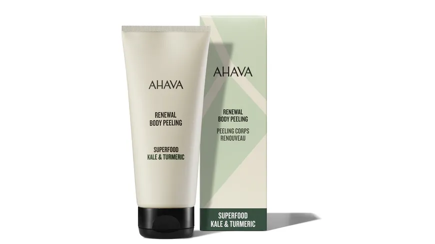 AHAVA Superfood Kale & Turmeric Body Peeling 200 ml