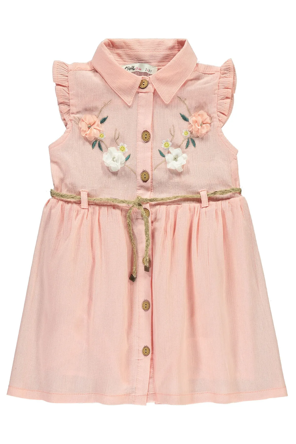Civil Girls  Mädchenkleid 2-5 Jahre Puder