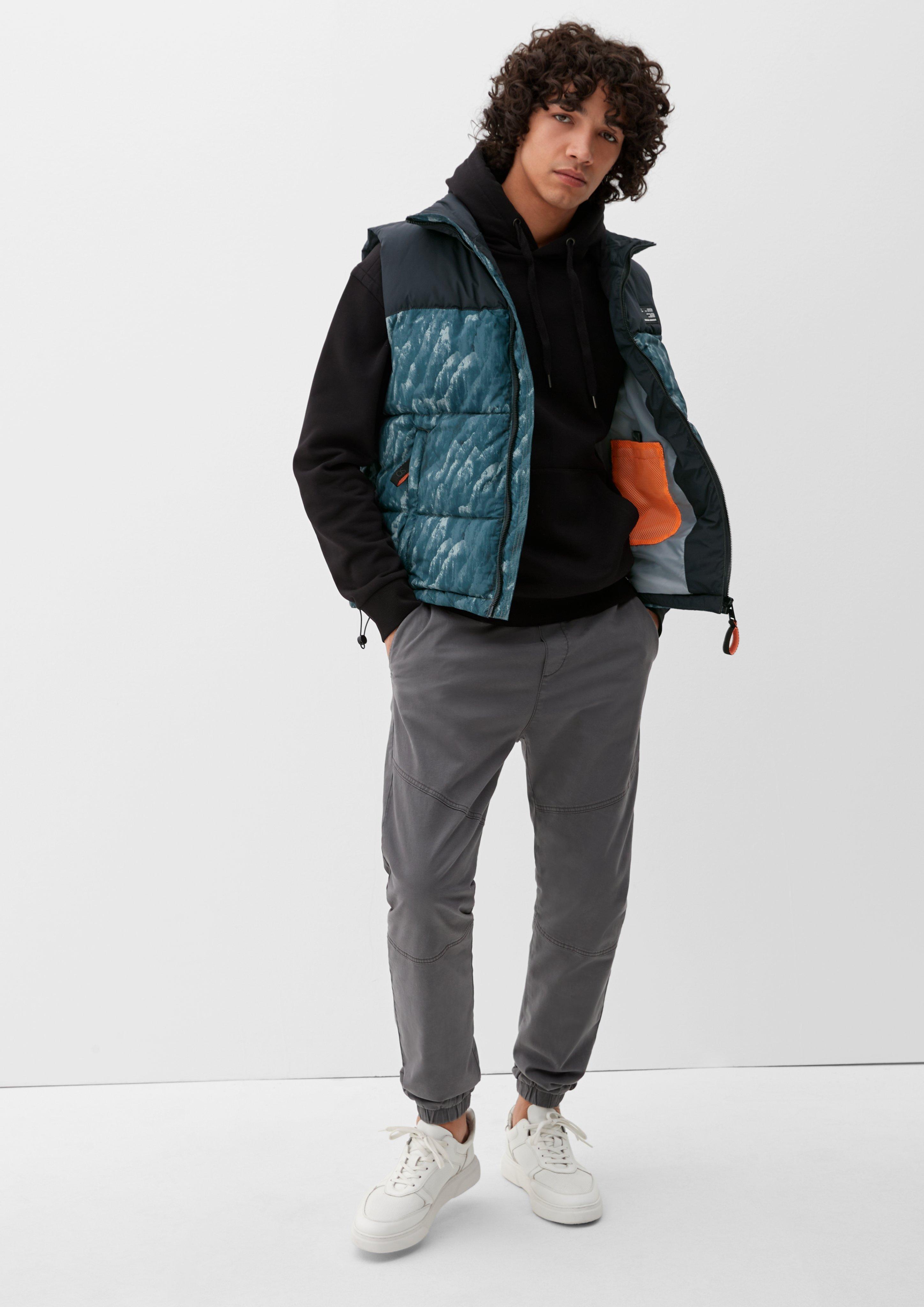 Warm wattierte Steppweste  2117456-79A0