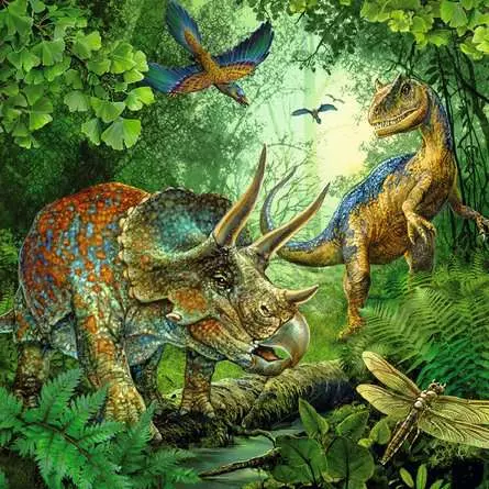 Kinderpuzzle ab 5 Jahren - Faszination Dinosaurier - 49 Teile