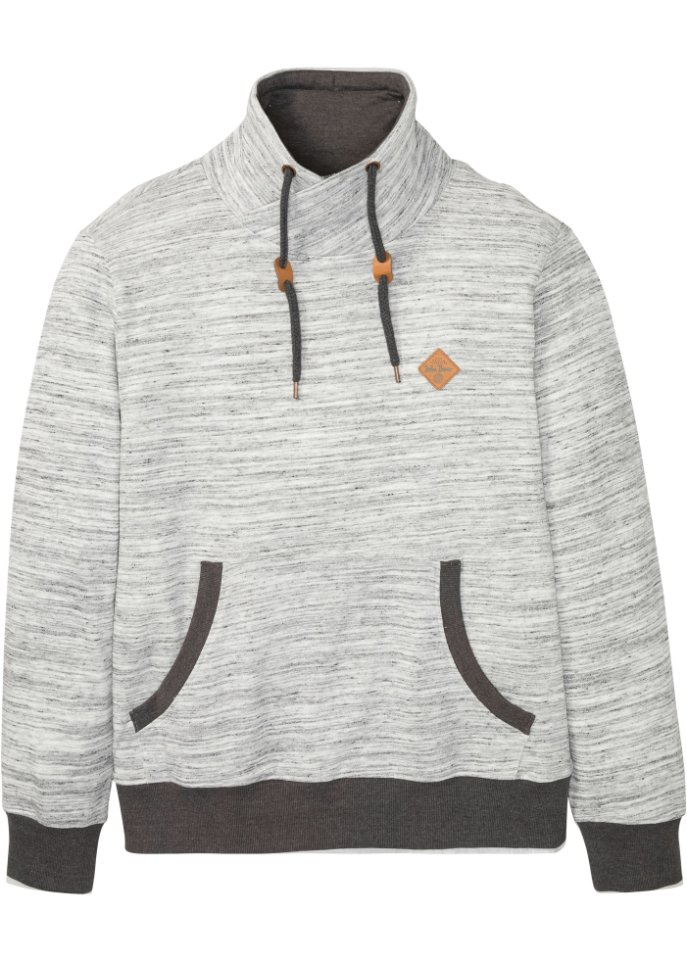 Sweatshirt mit Stehkragen