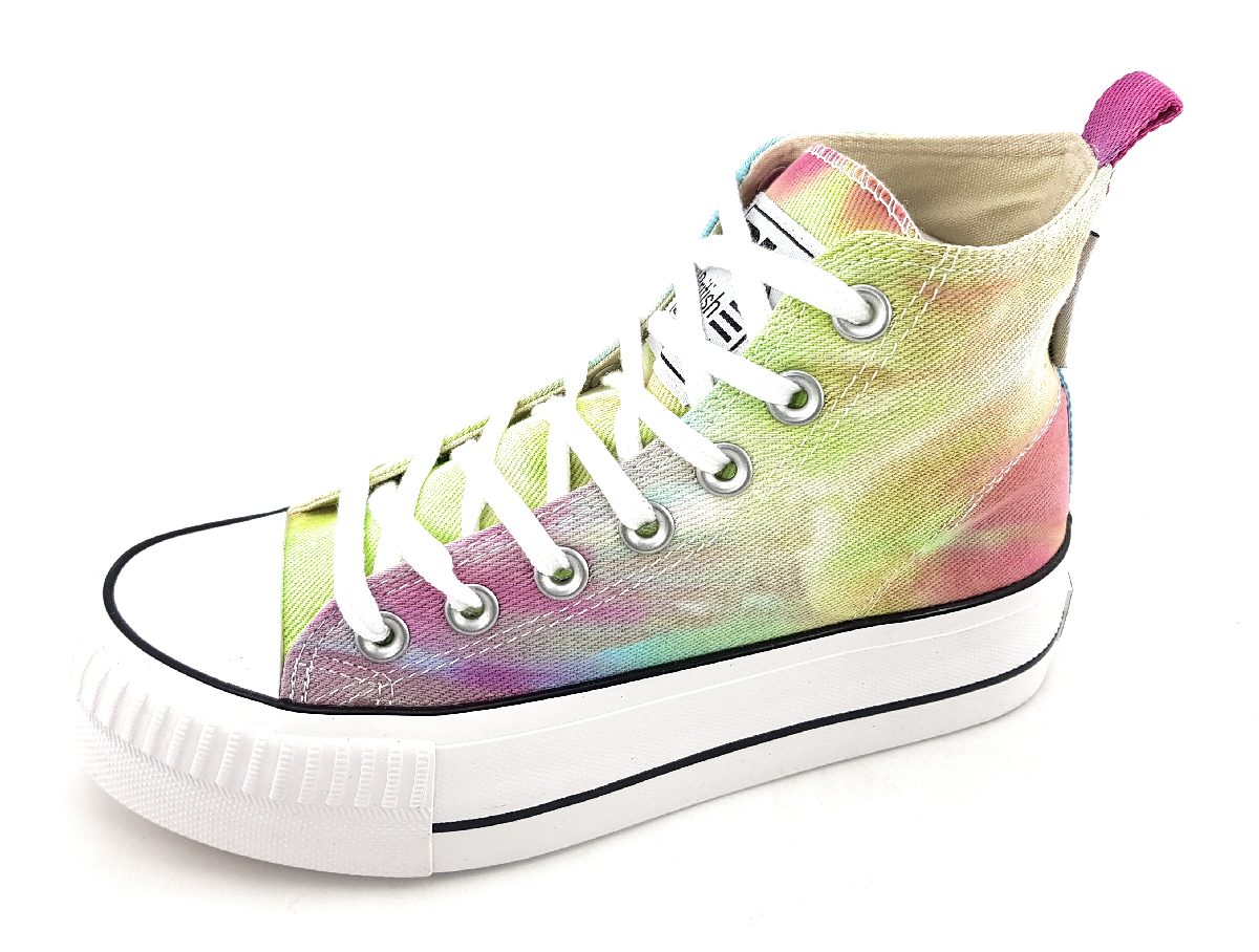 British Knights Kaya Mid B49-3712-04 Mehrfarbig Rainbow Tie Dye