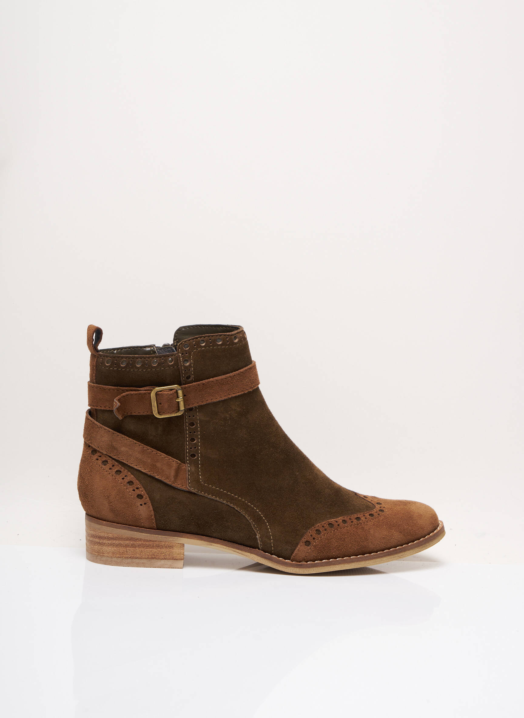 Fugitive By Francesco Rossi Bottines Femme couleur vert